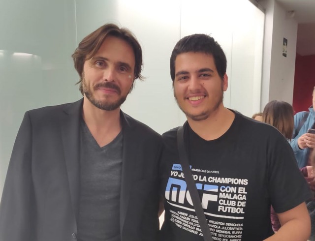 Con David Stone en el Hocus Pocus