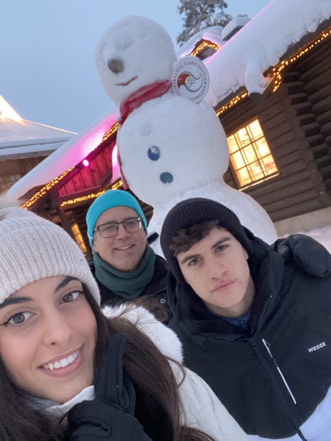 Selfie a tres