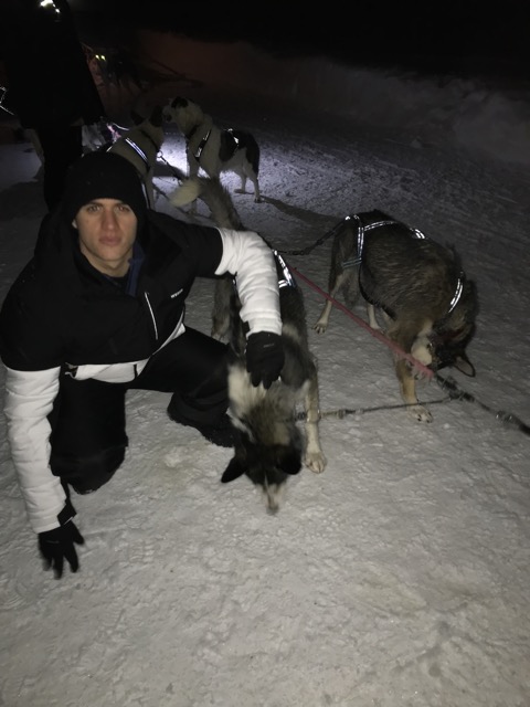 Rub con huskies
