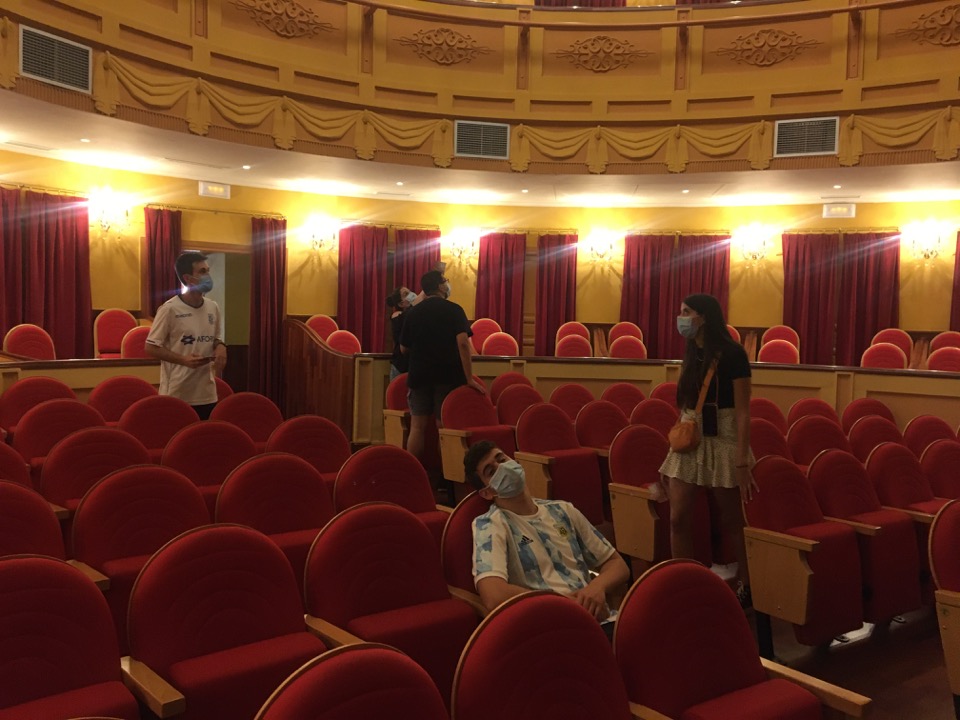 Teatro de Almagro (Rubén descansando ya)