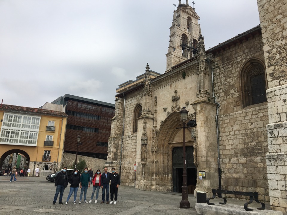 De camino a la catedral