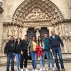 Entrando en la catedral (5 seg antes)