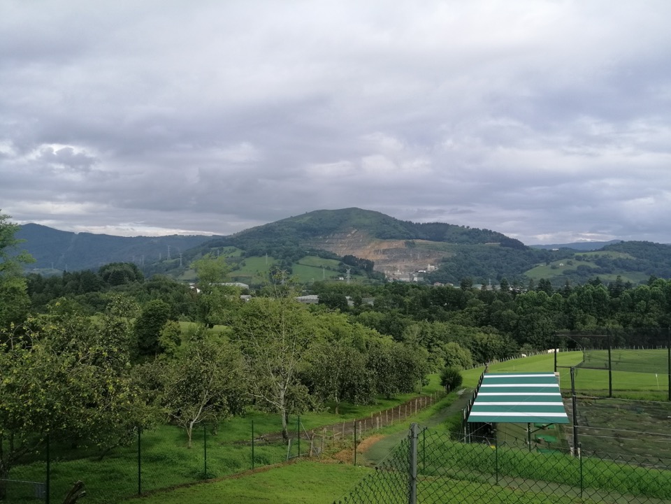 Vistas desde el caserío