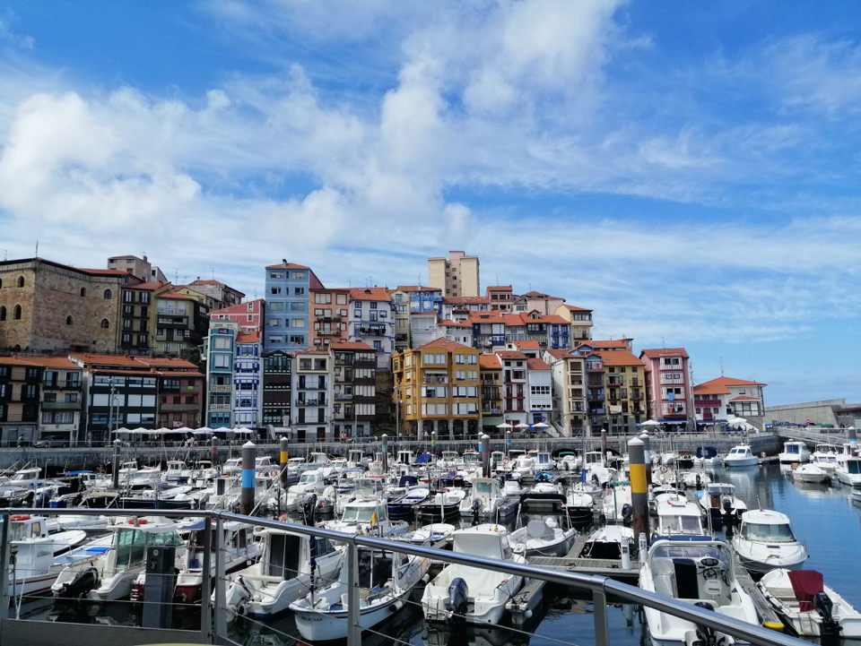 Vista típica de Bermeo