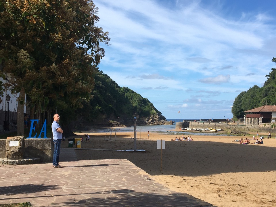La playa de Ea