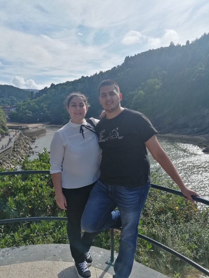 En el mirador de la ría de Ea