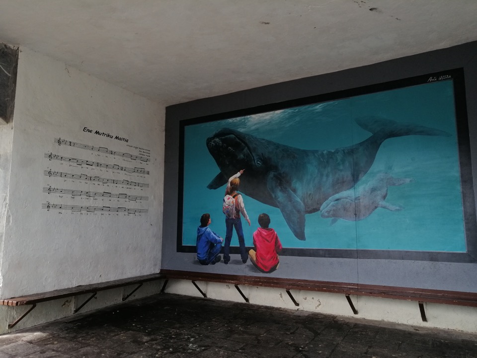 Partitura y mural
