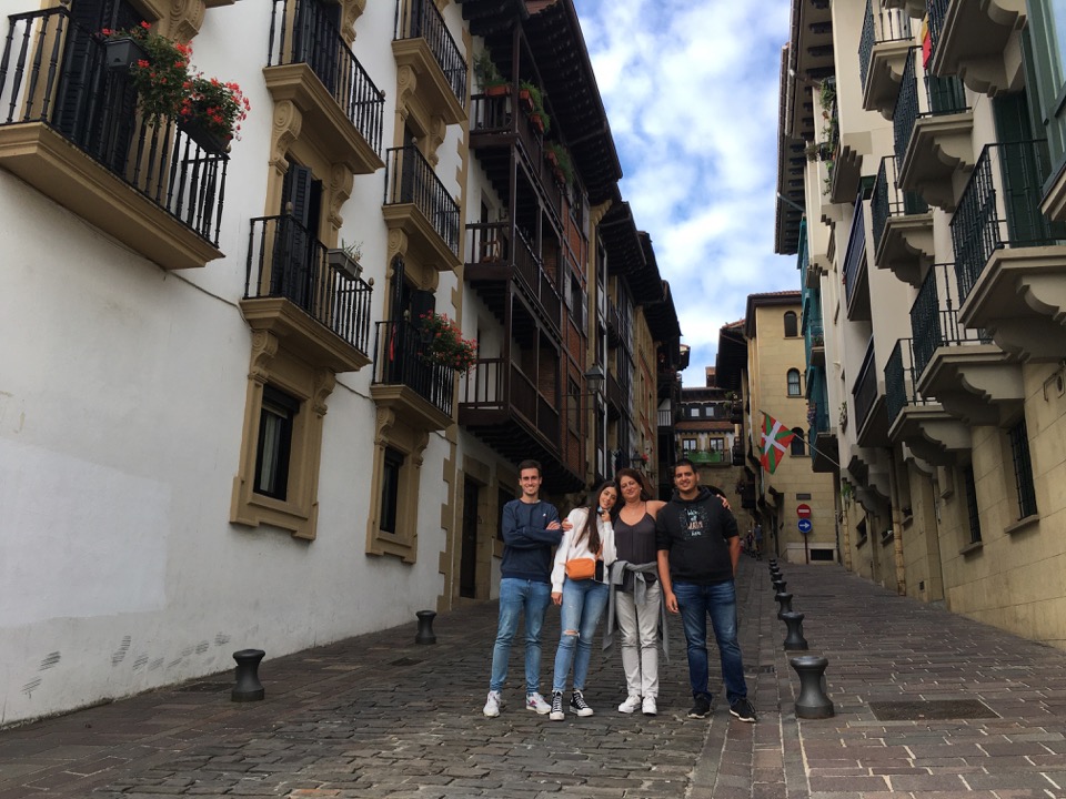 Llegada a Hondarribia