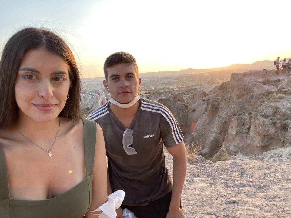 Selfie vespertino y capadocio