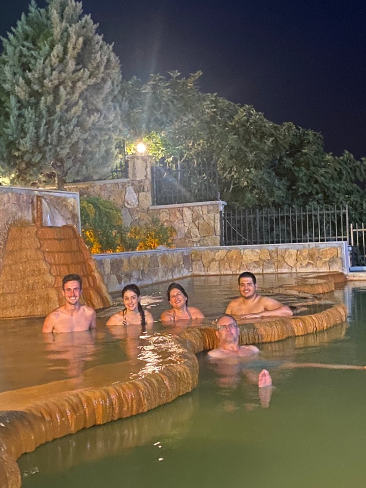 Piscina termal superior