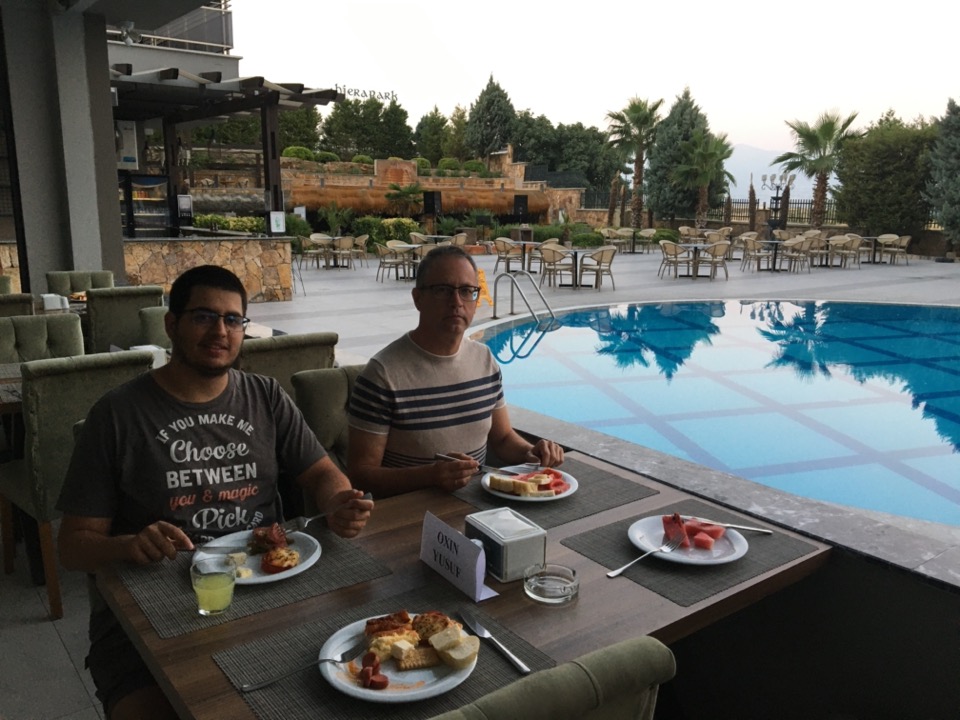 Desayuno con vistas