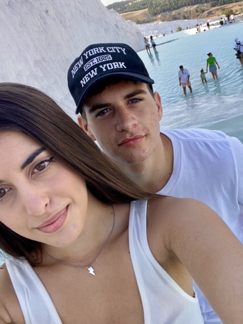 Selfie en Pamukkale
