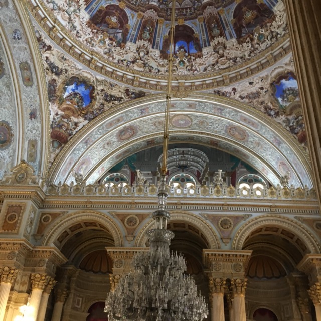 Dolmabahçe (salón principal, detalle)