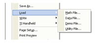 Tutorial Derive 6 menú file
