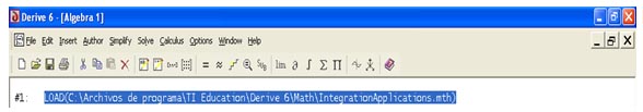Tutorial Derive 6 menú file