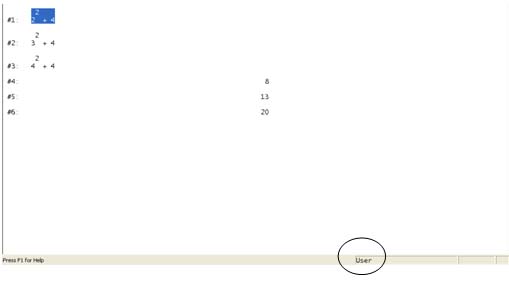 Expresiones en Derive
